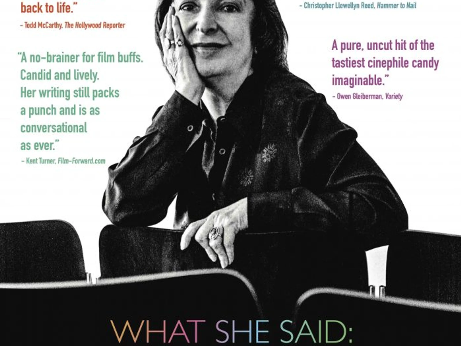 What She Said: The Art of Pauline Kael