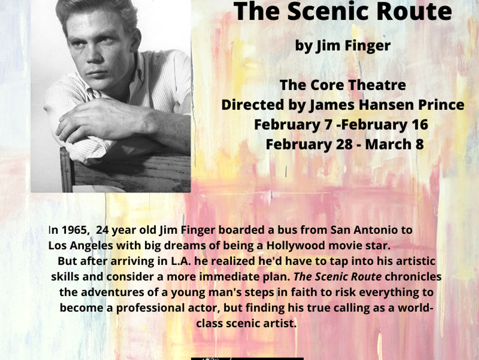 'The Scenic Route' is an inspiring and uplifting story at The Core Theatre in Richardson
